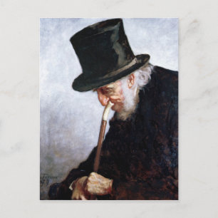 Ein Kapitän im Ruhestand aus Massachusetts, 1879 Postkarte