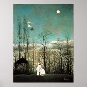 Ein Karneval-Abend, Henri Rousseau Poster