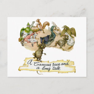 Ein Kaukusrennen und eine lange Geschichte Postkarte