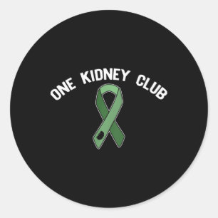 Ein Kidney Club Fragte mir, wie ich Organspender M Runder Aufkleber