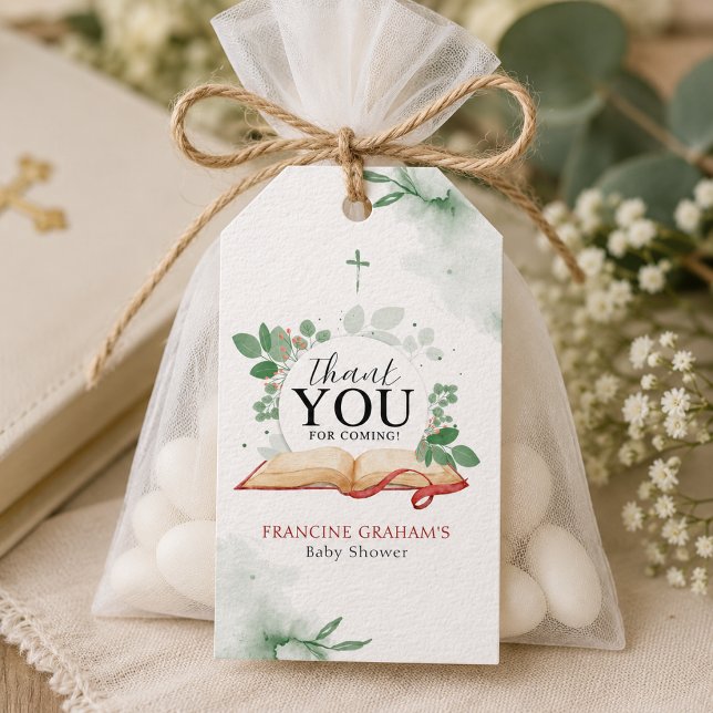 Ein Kind Gottes Baby Shower Geschenkanhänger (Von Creator hochgeladen)