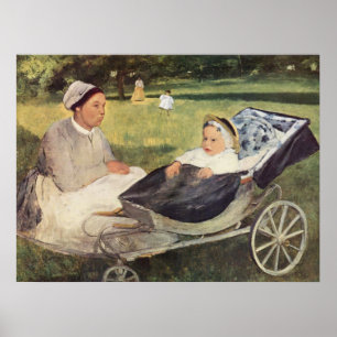 Ein Kind mit Regierung - Edgar Degas - c1870 Poster