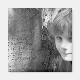 Ein Kinder wünscht sich nur. Magnet