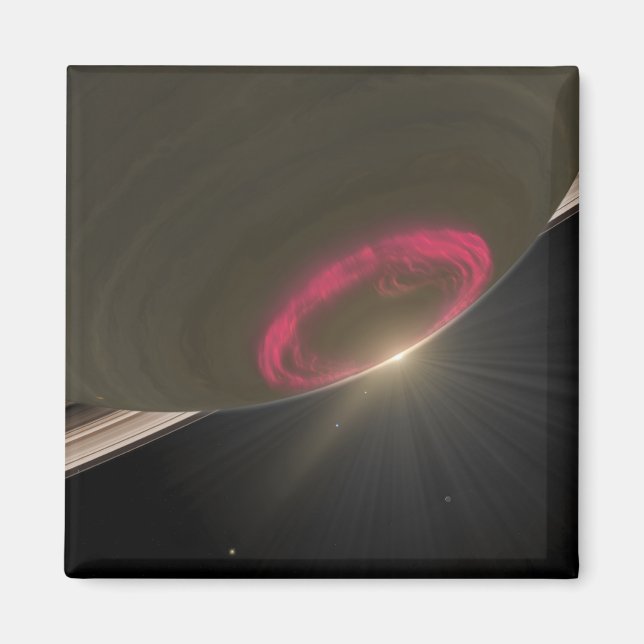 Ein Kirschrottümmel Magnet (Vorne)