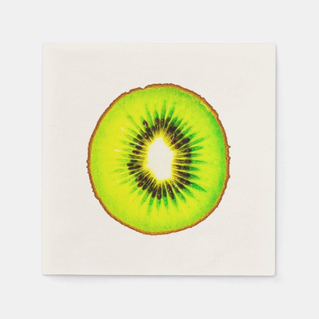 ein Kiwi anpassbar Serviette (Vorderseite)