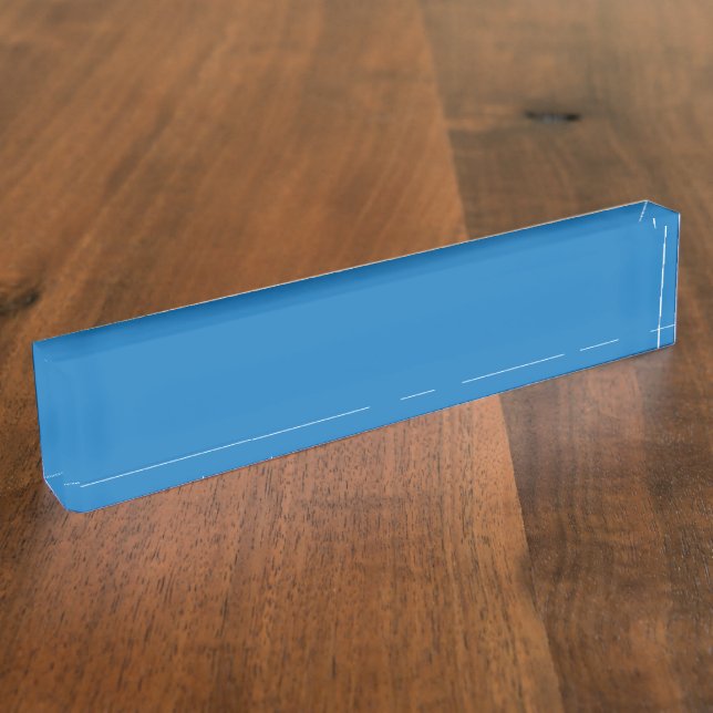 Ein klarer, blauer Himmel ohne Wolken füllt das ga Namensplakette (Seite)