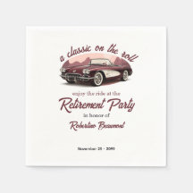 Ein Klassiker auf dem Weg - Retro-Auto-Ruhestandsp