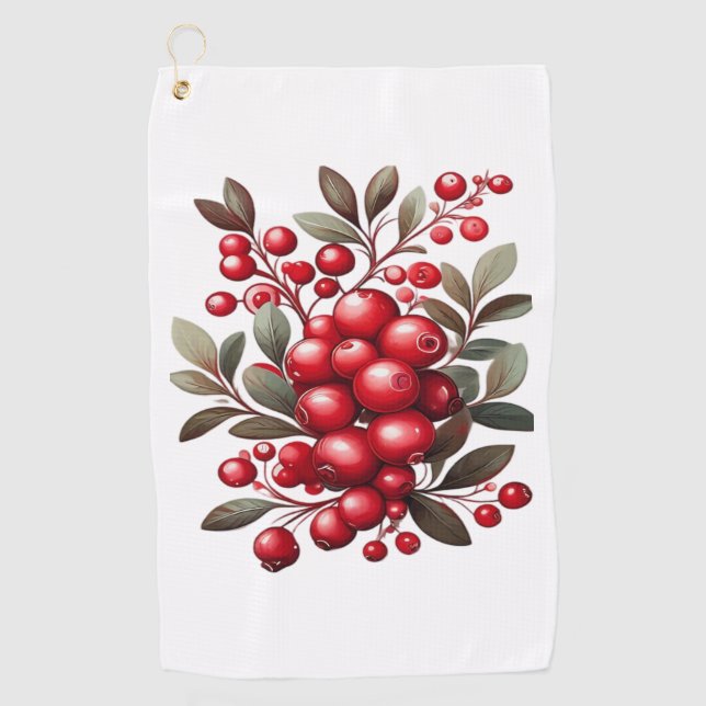 Ein klassischer T - Shirt mit Geschmack und Geschm Golfhandtuch (Vorderseite)