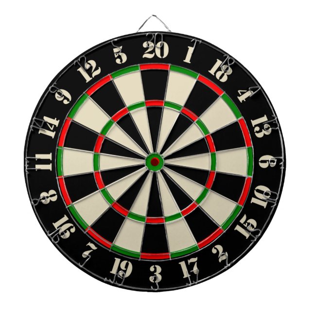 Ein klassisches Spiel hier für ein Spiel von Darts Dartscheibe (vorne)