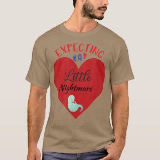 Ein kleiner Albtraum Dinosaurier T Re Mama Preg T-Shirt
