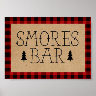 Ein Kleiner-Bär-S'mores-Bar-Poster Poster