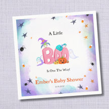 Ein kleiner Boo-Geist, Owl Halloween-Kinderdusche