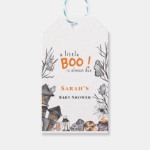 Ein kleiner Boo Ghost Baby Dusche Gefallen Tag