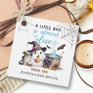 Ein kleiner Boo! Halloween Baby Shower Boy Niedlic Geschenkanhänger