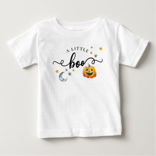 Ein kleiner Boo Halloween Pumpkin Fall Baby T-shirt