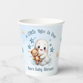 Ein kleiner Boo ist ein passender Babyboy, der von Pappbecher