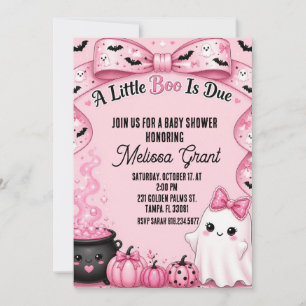 Ein kleiner Boo ist fällig Babyshower-Einladung Einladung