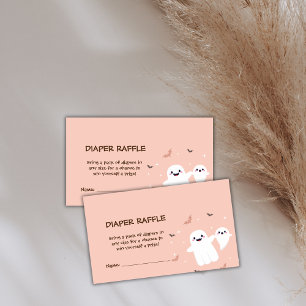 Ein kleiner Boo ist fast das passende Baby Duschko Begleitkarte