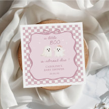 Ein kleiner Boo ist fast fällig Baby Shower Servie