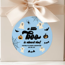 Ein kleiner Boo ist fast fällig! Halloween-Kinderd