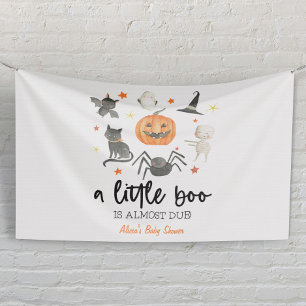 Ein kleiner Boo ist fast fällig! Kinderdusche Hall Banner