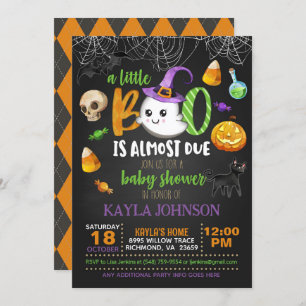 Ein kleiner Boo ist fast wegen der Einladung - Blk