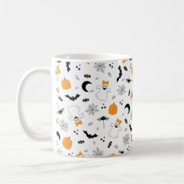 Ein kleiner Boo ist fast zu Halloween-Kinderdusche Kaffeetasse