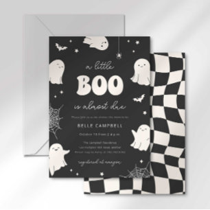 Ein kleiner Boo kommt bald Baby Shower Einladung