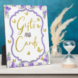 Ein kleiner Butterfly ist auf dem Weg Tisch Plaque Fotoplatte<br><div class="desc">Diese Liste ist für ein Geschenk- und Kartenzeichen für "Ein kleiner Schmetterling ist auf dem Weg" Tischschild.</div>