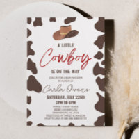 Ein kleiner Cowboy ist unterwegs! Rodeo-Baby-Party