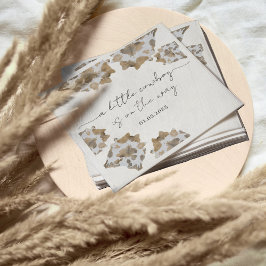 Ein kleiner Cowboy ist unterwegs Serviette