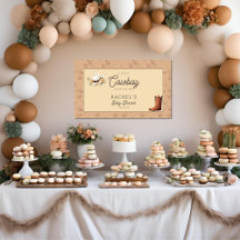 Ein kleiner Cowboy Western Baby Baby Baby Shower