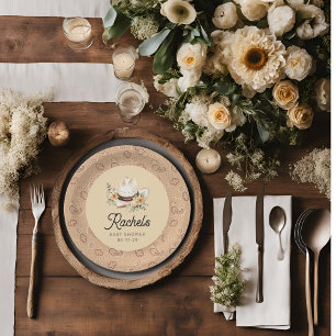 Ein kleiner Cowboy Western Baby Paper Teller