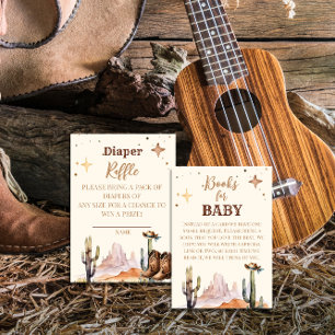 Ein kleiner Cowboy-Western-Junge Bücher für Baby Begleitkarte