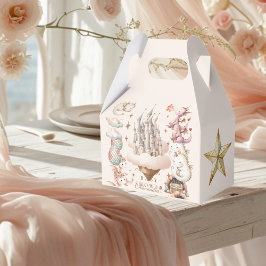 Ein kleiner Drache ist auf dem Weg Babydusche Geschenkschachtel