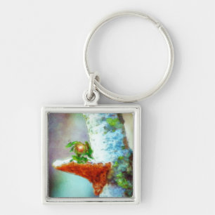 Ein kleiner Drache schläft Schlüsselanhänger