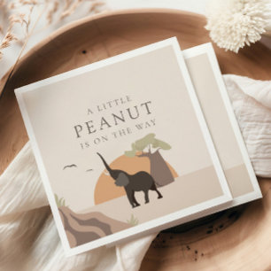 Ein kleiner Erdnuss   Boho Safari Desert Baby Dusc Serviette