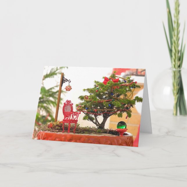 Ein kleiner Feiertags-Wunsch Feiertagskarte (Vorderseite)