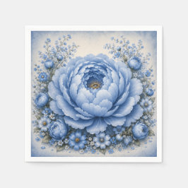 Ein kleiner Freund Floral Erster Geburtstag Serviette