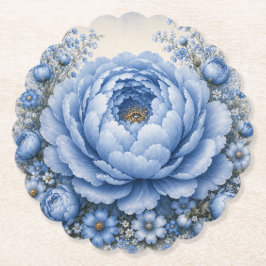 Ein kleiner Freund Floral Erster Geburtstag Untersetzer