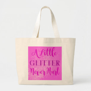 Ein kleiner Glitzer schadet nie der Tote Tasche