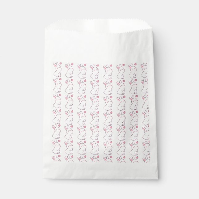 Ein kleiner Hase aus Gefühlen Geschenktütchen (Vorderseite)