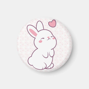 Ein kleiner Hase aus Gefühlen Magnet