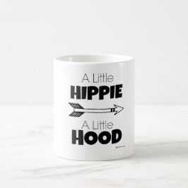 EIN KLEINER HIPPIE EINE KLEINE HAUBE TASSE