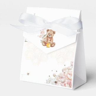 Ein kleiner Honig ist auf dem Weg zu den Gefälligk Geschenkschachtel