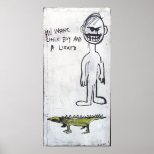"EIN KLEINER KIND UND EIN LIZARD" POSTER
