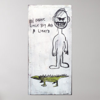 "EIN KLEINER KIND UND EIN LIZARD" POSTER