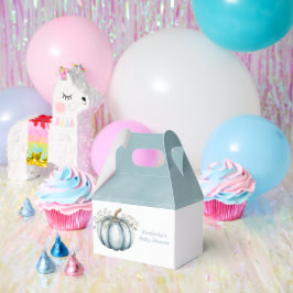 Ein kleiner Kürbis ist auf dem Weg Babydusche Geschenkschachtel