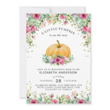 Ein kleiner Kürbis ist auf dem Weg dorthin, wo die