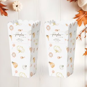 Ein kleiner Kürbis ist auf dem Weg zur Mädchendusc Geschenkschachtel